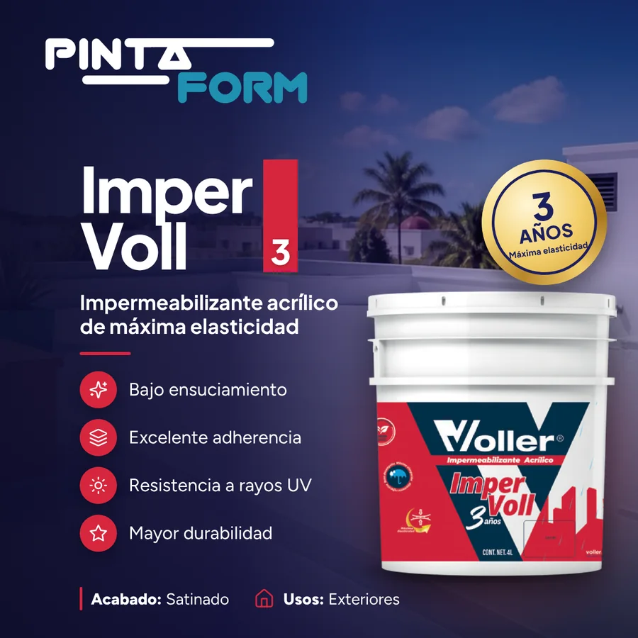 Imper Voll 3 años de Völler
