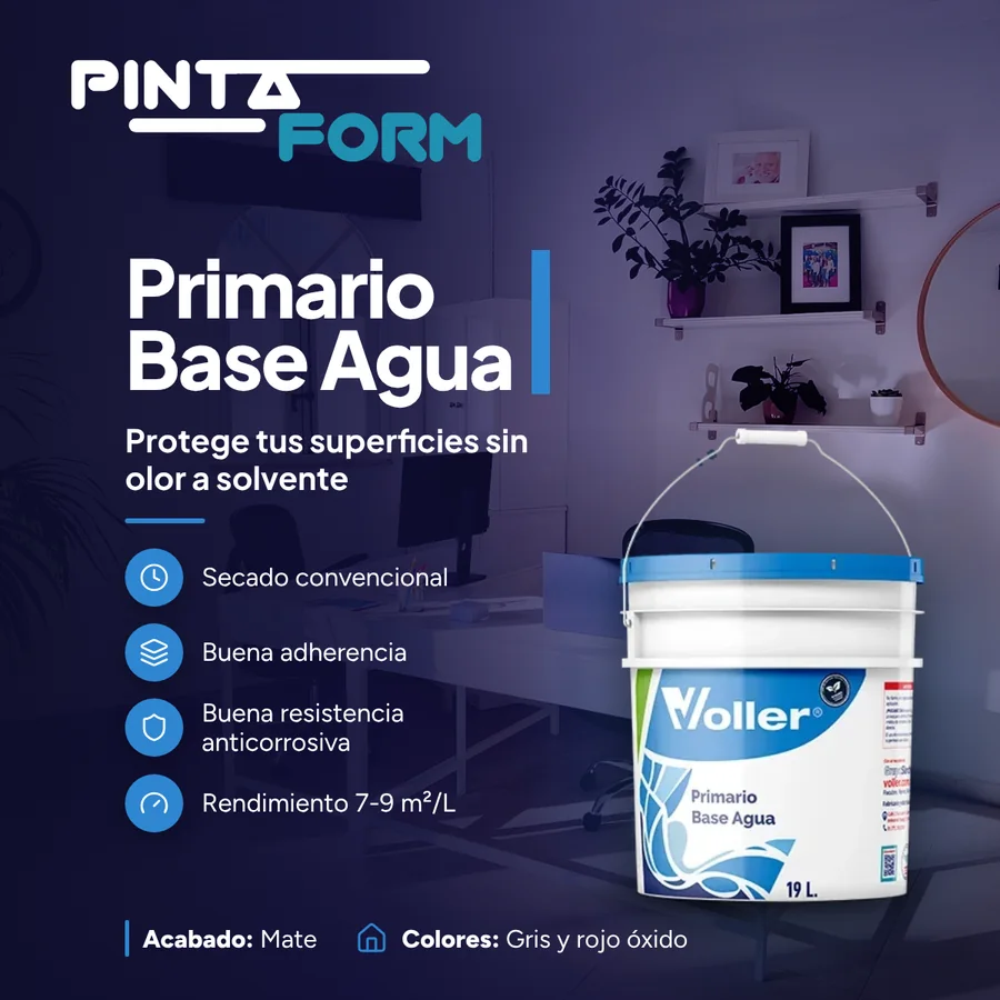 Primario Base Agua de Völler